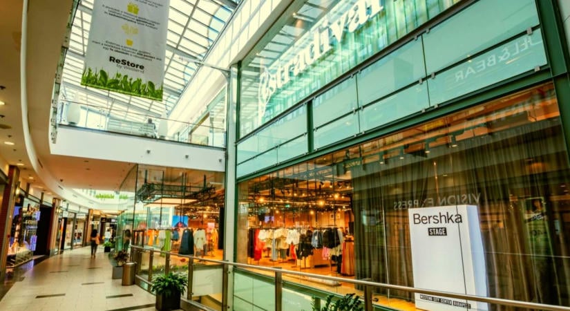Díjat nyert a Westend zöld átalakítása