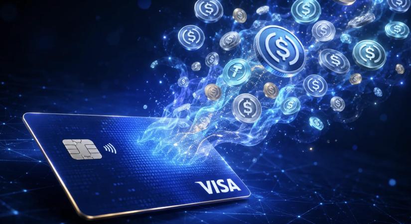 Stabilcoinnal erősít a Visa: saját platformot kapnak a bankok és fintechcégek