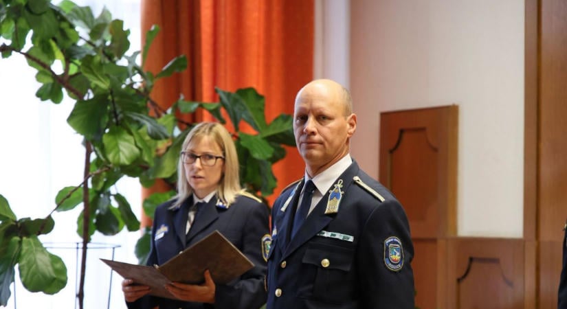 Új vezető került a Marcali Rendőrkapitányság élére - a polgármester is gratulált neki