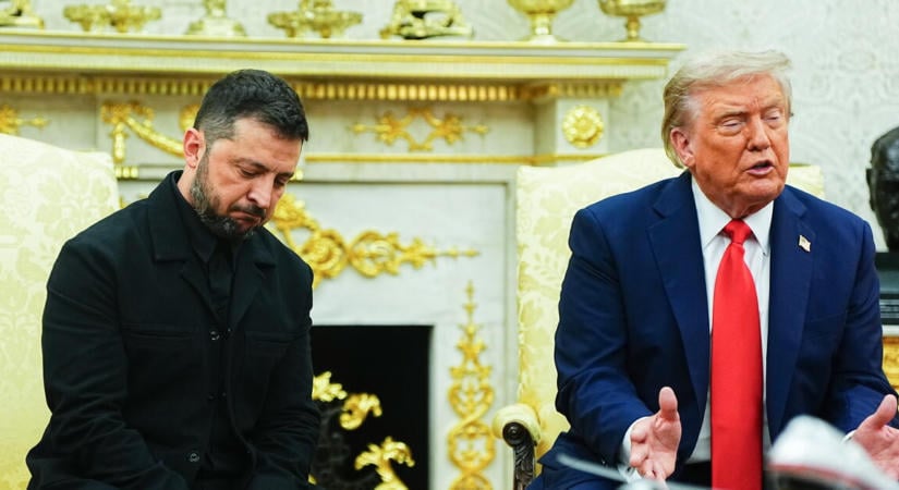 Zelenszkijnél elfogyott a cérna: keményen odaszólt Trumpnak, a tűzszünetnek is annyi