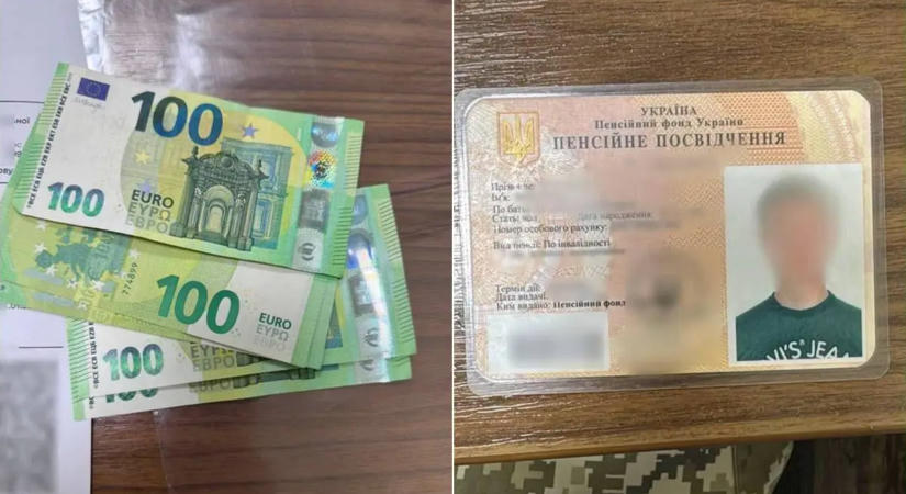 Hamis rokkantsági igazolvánnyal és 500 euróval próbálkozott egy férfi Asztélynál