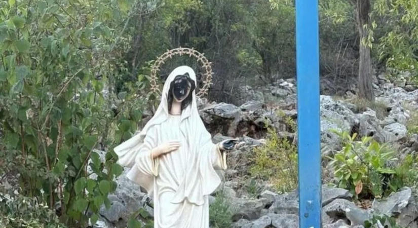 Előzetesben a medjugorjei Mária-kegyhely rongálója