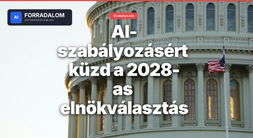 AI-szabályozásért küzd a 2028-as elnökválasztás