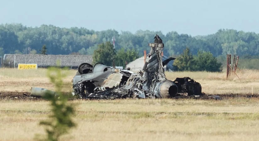 Továbbra is rejtély, hogy miért zuhant le a Gripen