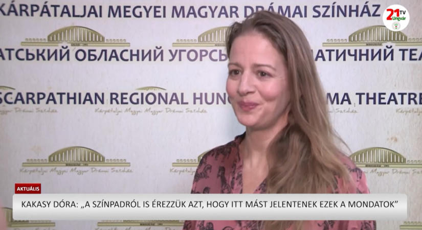 Aktuális (2026.08.13) Kakasy Dóra: „a színpadról is érezzük azt, hogy itt mást jelentenek ezek a mondatok” (videó)