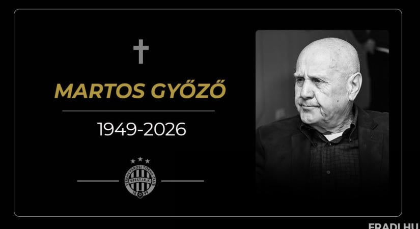 Gyászol a Fradi és a magyar foci: Elhunyt a KEK-döntős ikon, Martos Győző