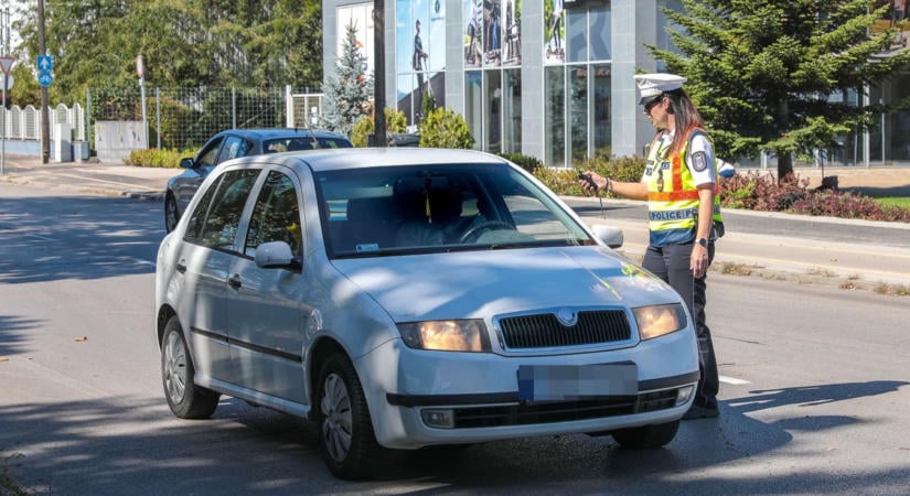 ROADPOL akció - Extra rendőri ellenőrzés Győr-Moson-Sopronban egy héten át