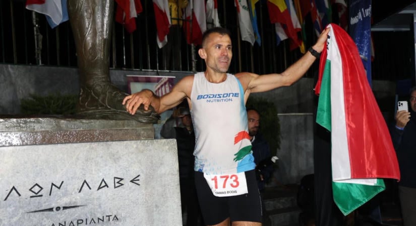 Spartathlon: versenycsúccsal nyert a hangonyi atléta