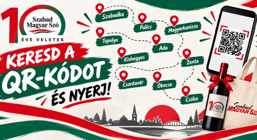 Keresd a QR-kódot és nyerj!