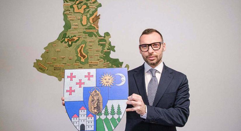 Elfogadta a kormány Hargita megye hivatalos címerét