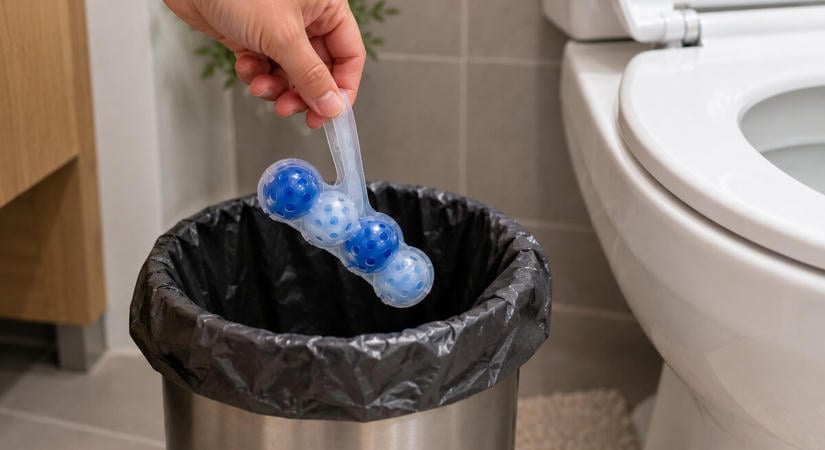 A kukába dobtam drága wc golyókat és géleket, itt az olcsó és hatásos megoldás