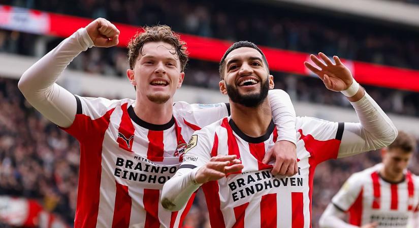 Eredivisie: a PSV 17 perc alatt lerendezte a Feyenoord elleni rangadót, utcahosszal vezeti a bajnokságot – KÖRKÉP