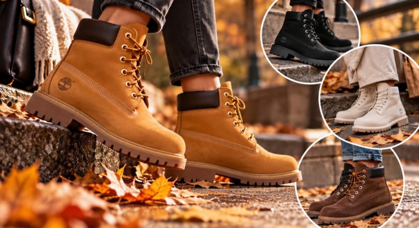 Ezek a Timberland bakancsok lephetik el az utcákat ősszel, most elegánsabbak, mint valaha
