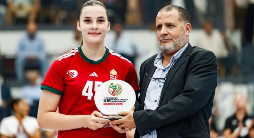 Magyar kézilabdázó lett az U16-os világbajnokság legjobbja