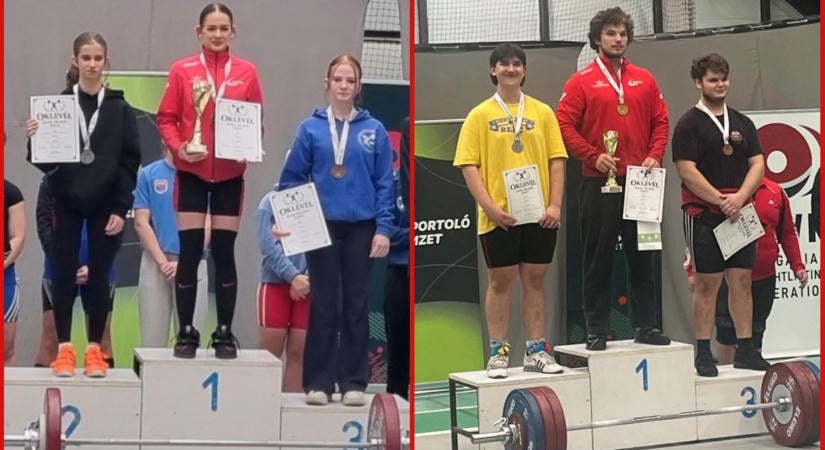 Súlyemelés: veszprémi versenyzők bajnoki címei az országos bajnokságon