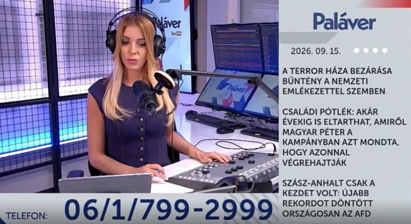 Ezúttal Magyar Péter kiláncolásáról értekezett a Hír TV egy betelefonálója