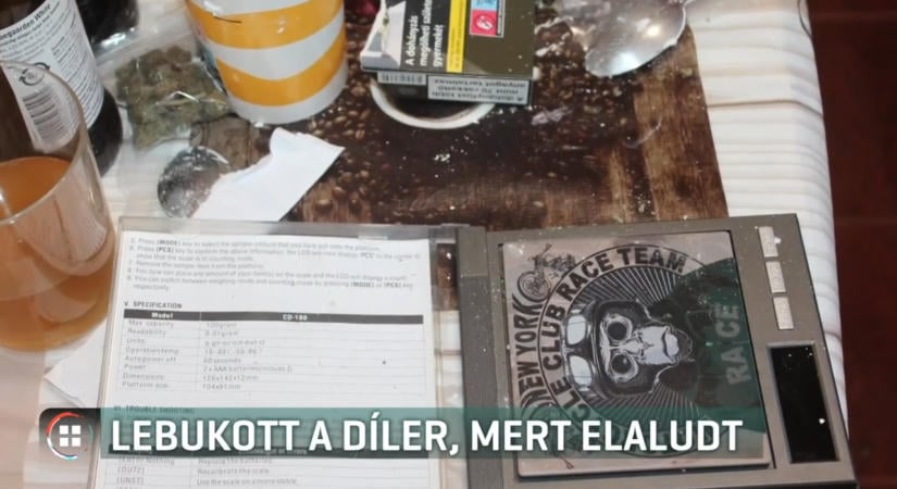 Lefoglalták a drogot és a milliókat: Elalvása buktatta le a zuglói bérlőt