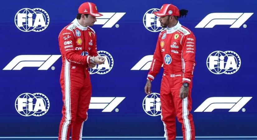 Lewis Hamilton nyomasztó fölénye miatt Charles Leclerc-t összeomlás fenyegeti