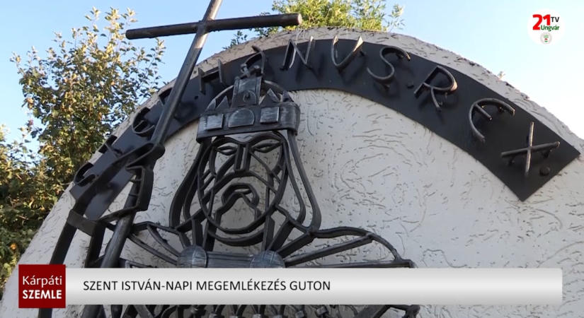 Szent István-napi megemlékezés Guton (videó)
