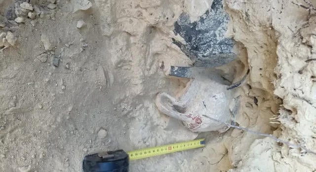 Földcsuszamlás hozta felszínre az ókori sírt Olaszországban