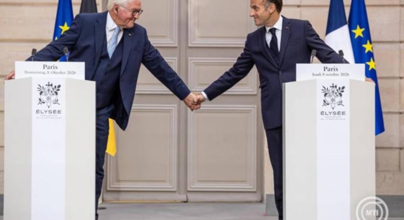 A németek jó európaiak maradnak - Steinmeier megnyugtatta Macront a párizsi látogatásán