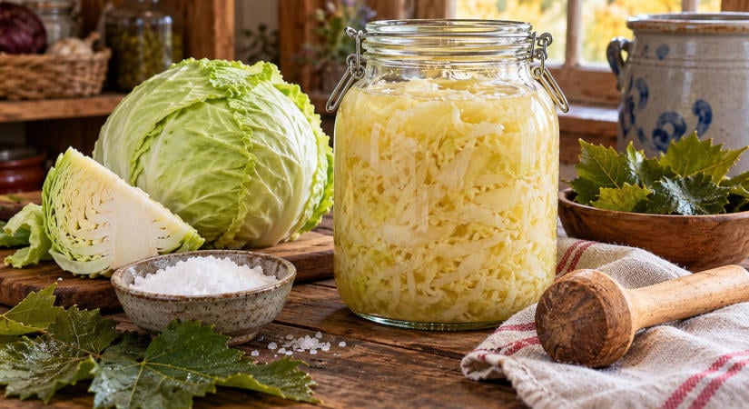 Így savanyították a káposztát régen: 5 szabály, amitől ropogós marad