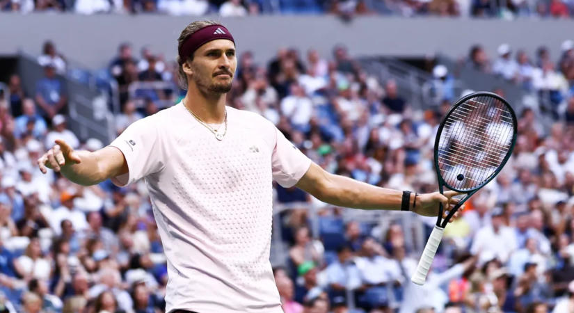 US Open: Zverev három, Shelton négy szettben jutott döntőbe