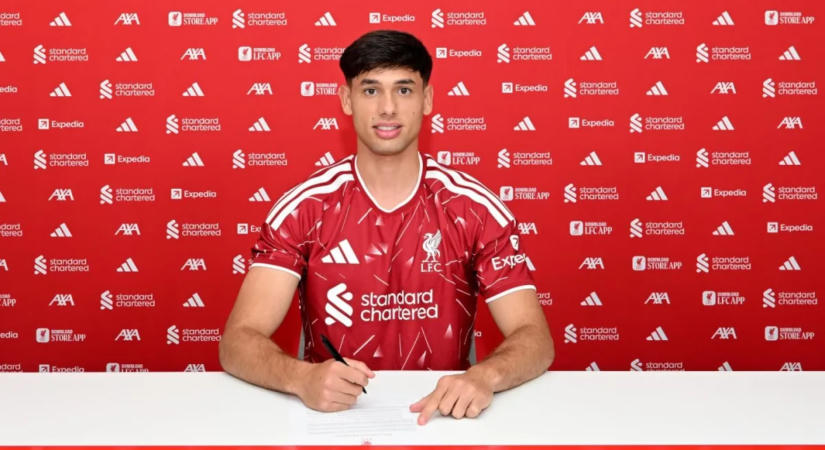 Premier League: Farkas Patrik profi szerződést kötött a Liverpoollal