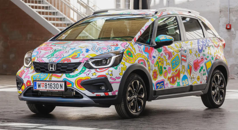 Kifestőnek használható a Honda jubiláló kisautója
