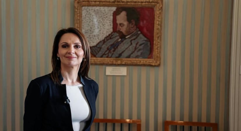 Baka András visszaadta a kaposvári múzeumnak a Rippl-Rónai-festményt