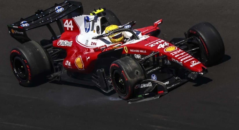 Hamilton megrovást kapott, miután feltartotta Lawsont
