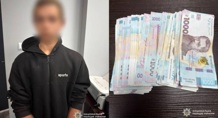 16 éves fiút gyanúsítanak 100 ezer hrivnya ellopásával Kárpátalján
