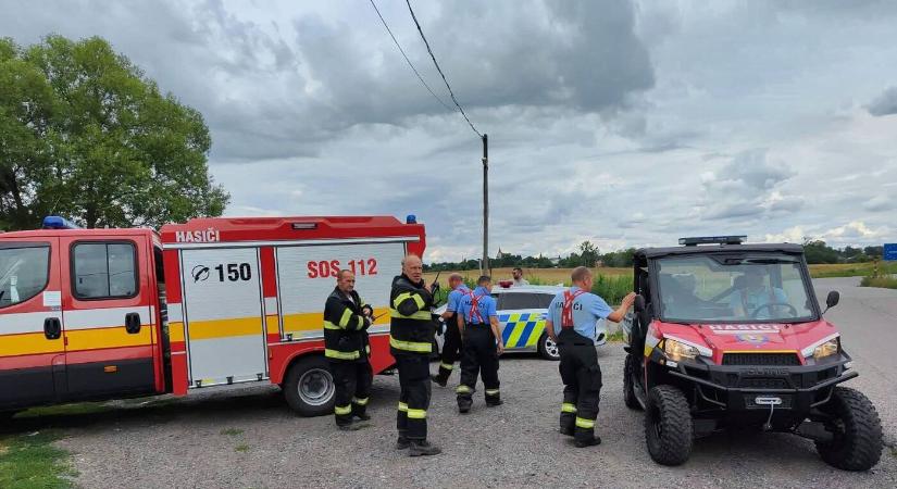 Órákon át keresték a Királyhelmec határában eltűnt férfit