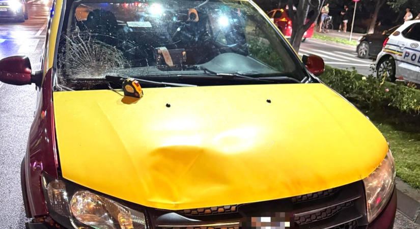 Tizennégy éves lányt gázolt el egy taxi az átjárón
