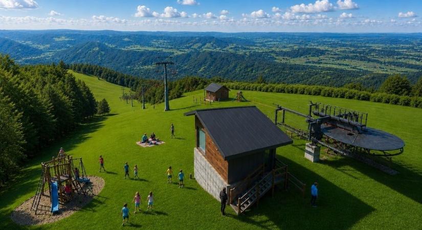 A sífelvonó alatt bringások hullámvasutazhatnak - erre készül a Mátra népszerű síterepe