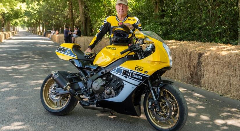 Kenny Roberts újra a pályán - Legendák egymás között
