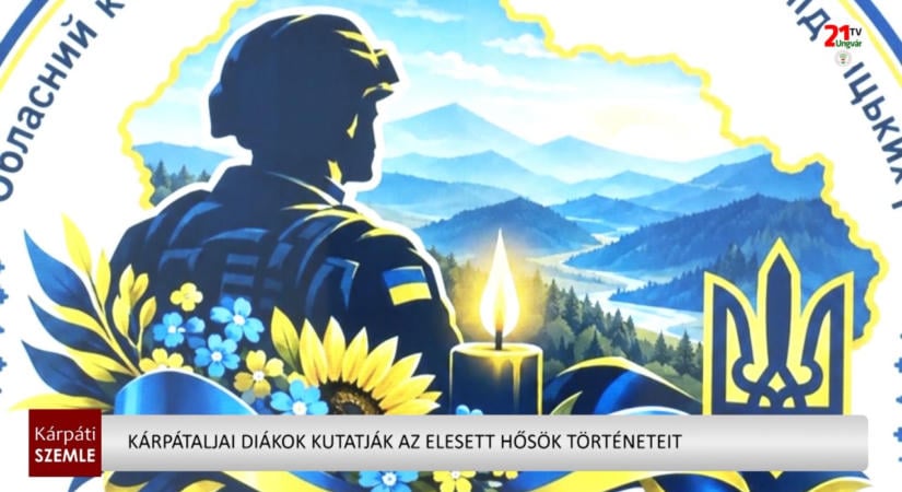 Kárpátaljai diákok kutatják az elesett hősök történeteit – (videó)
