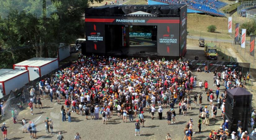 Gyomorforgató kalandok az F1 rajongói zónájában
