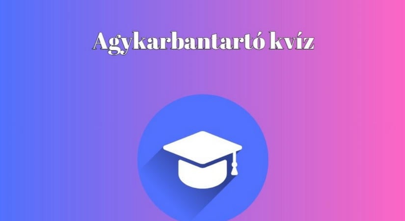 Itt a kvízműhely - Szerintünk most pont erre a pár perces agykarbantartóra van szükséged