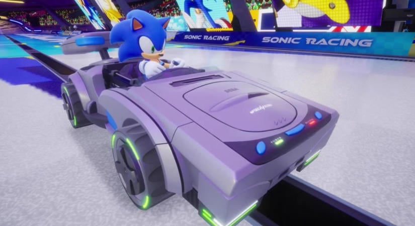 Godzillával és a Neon Genesis Evangelionnal is erősít a Sonic Racing: CrossWorlds