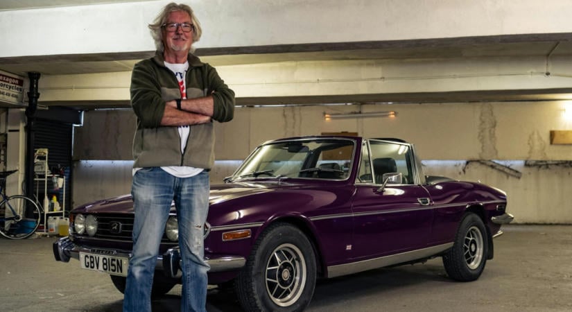 James May megválik legendás Triumphjától