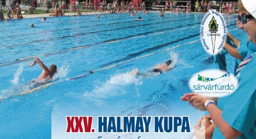 25. Halmay Kupa: szombaton úszóverseny Sárváron
