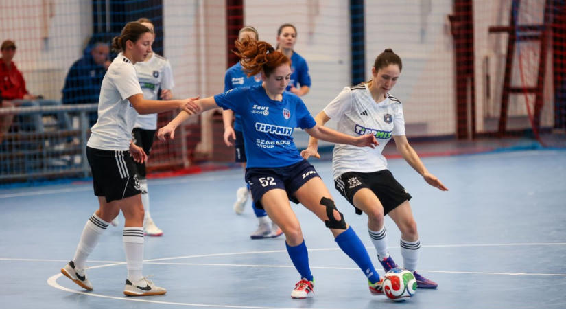 Női futsalosok keresztül az országon – a DEAC még túl nagy falat volt
