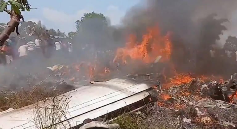 Lezuhant egy repülőgép Kongóban, senki nem élte túl a balesetet