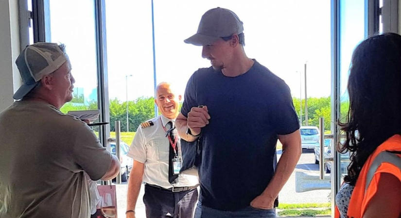 Mit keresett Zlatan Ibrahimovic Zalában? - Sármellékre érkezett és onnan is ment el