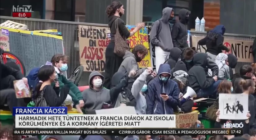 Diáktüntetések Európában: a francia oktatási káosz már a határokon is átgyűrűzött