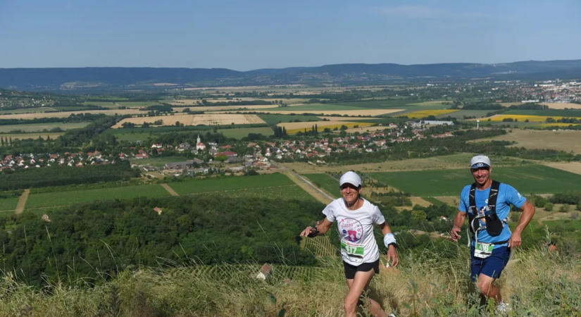 A csodálatos panoráma repítette előre a Tapolca Trailen