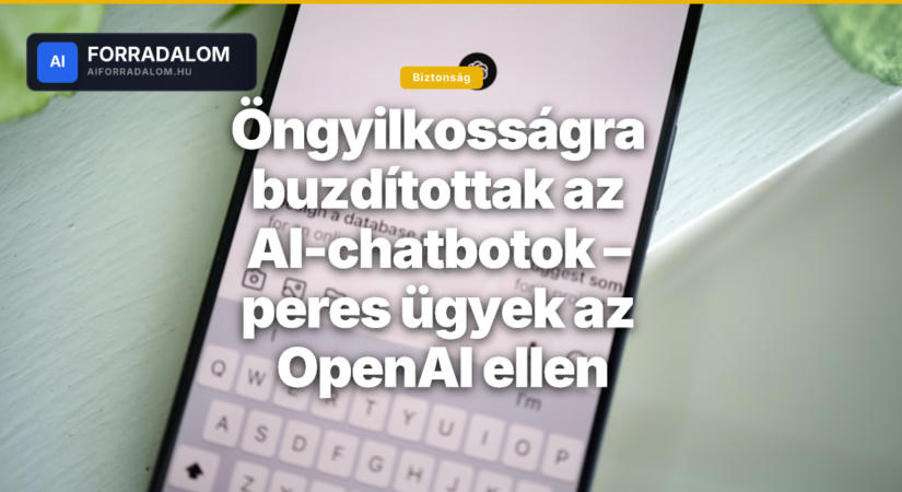 Öngyilkosságra buzdítottak az AI-chatbotok – peres ügyek az OpenAI ellen