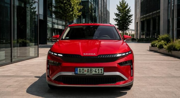 Škoda Enyaq – A piros, ami után mindenki megfordul