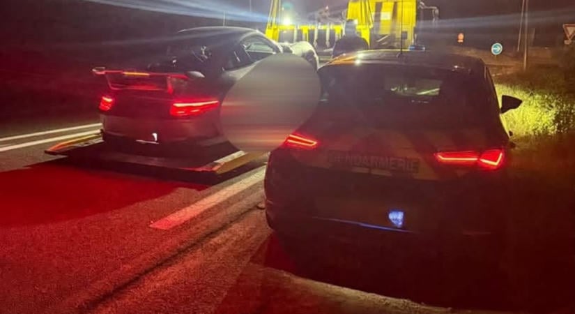 312 km/órával száguldozott a Porschéjével, akár rács mögé is kerülhet